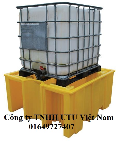 Pallet chống tràn 1000 lít cho 1 IBC