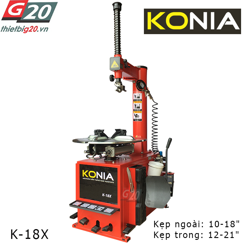 Máy tháo vỏ xe Konia K-18X