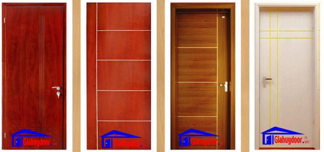 Cửa gỗ HDF Veneer là dòng cửa gỗ công nghiệp được sử dụng phổ biến - Giahuydoor