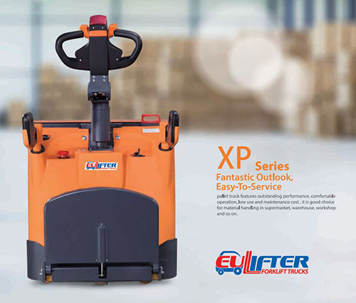 Xe nâng tay chạy điện 2 tấn hiệu Eulifter