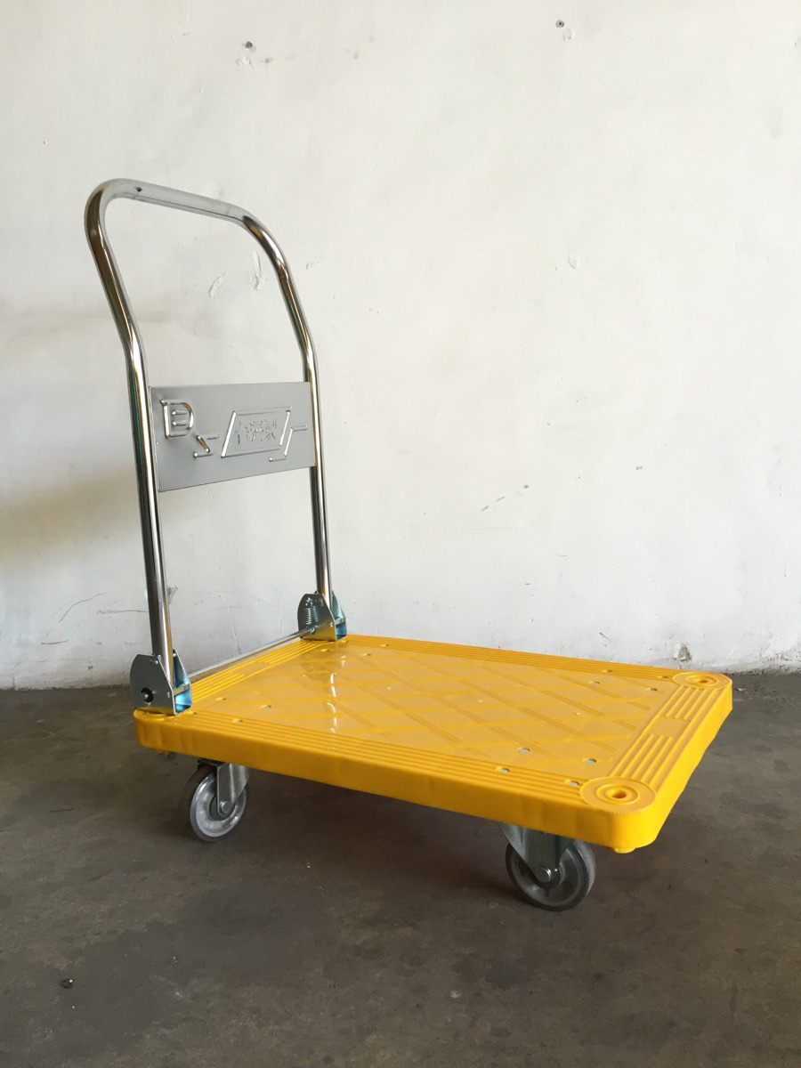 Xe đẩy tay, xe đẩy sàn nhựa, xe đẩy bàn, hand truck - Tải trọng 500Kg