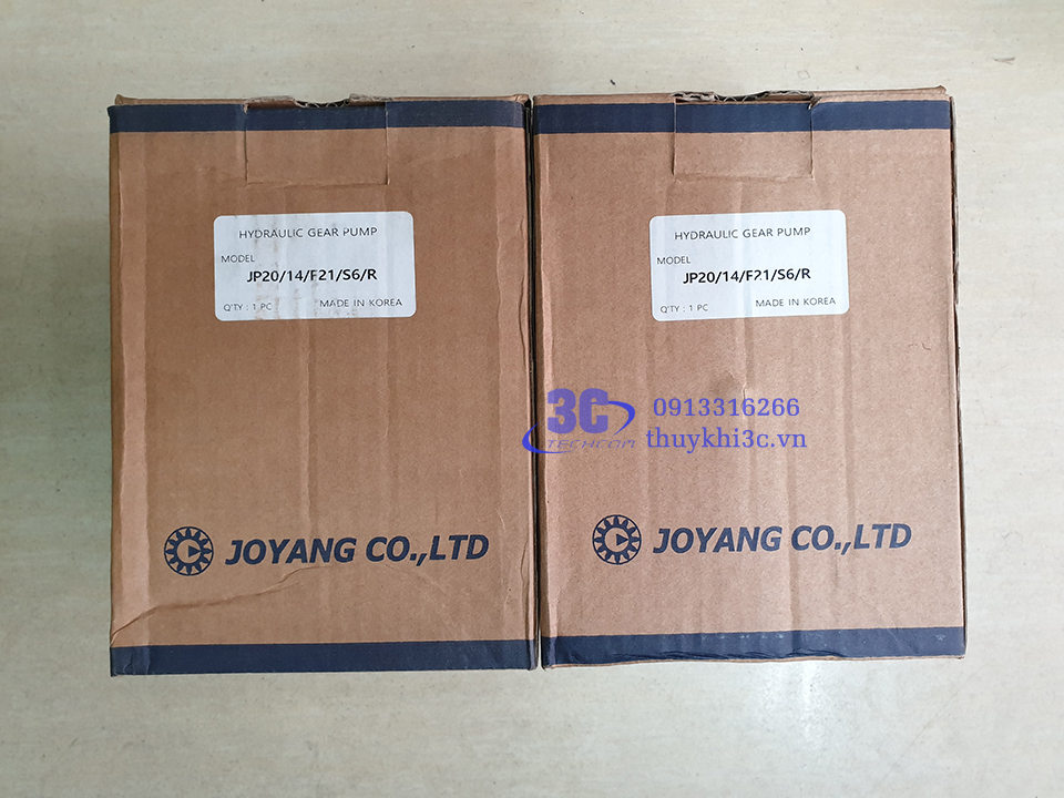 Bơm thủy lực bánh răng Joyang JP20 series