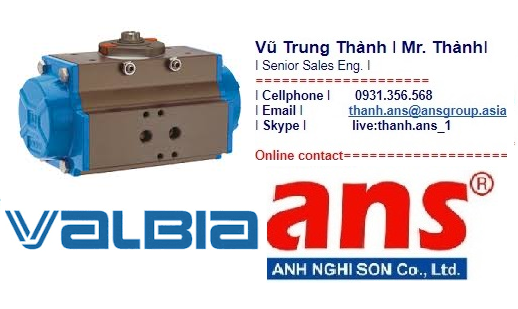 Bộ truyền động DA 63 Valbia Vietnam