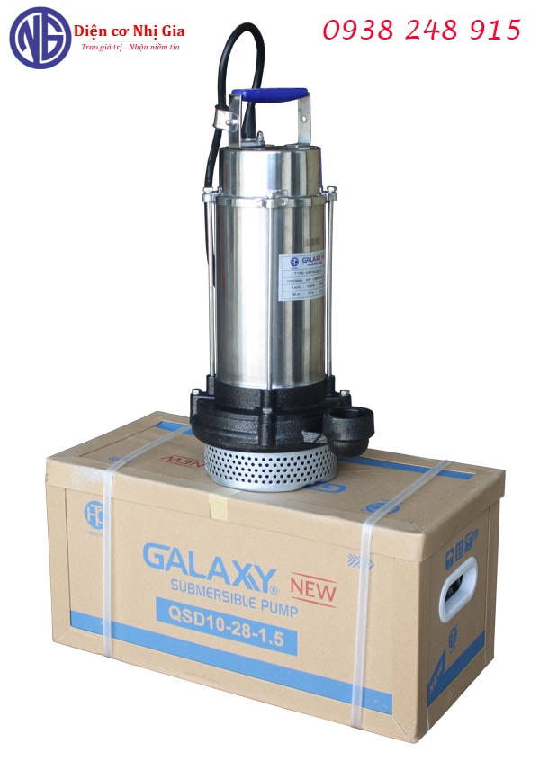 Công ty bán máy bơm chìm Galaxy QSD10-32 2.5HP