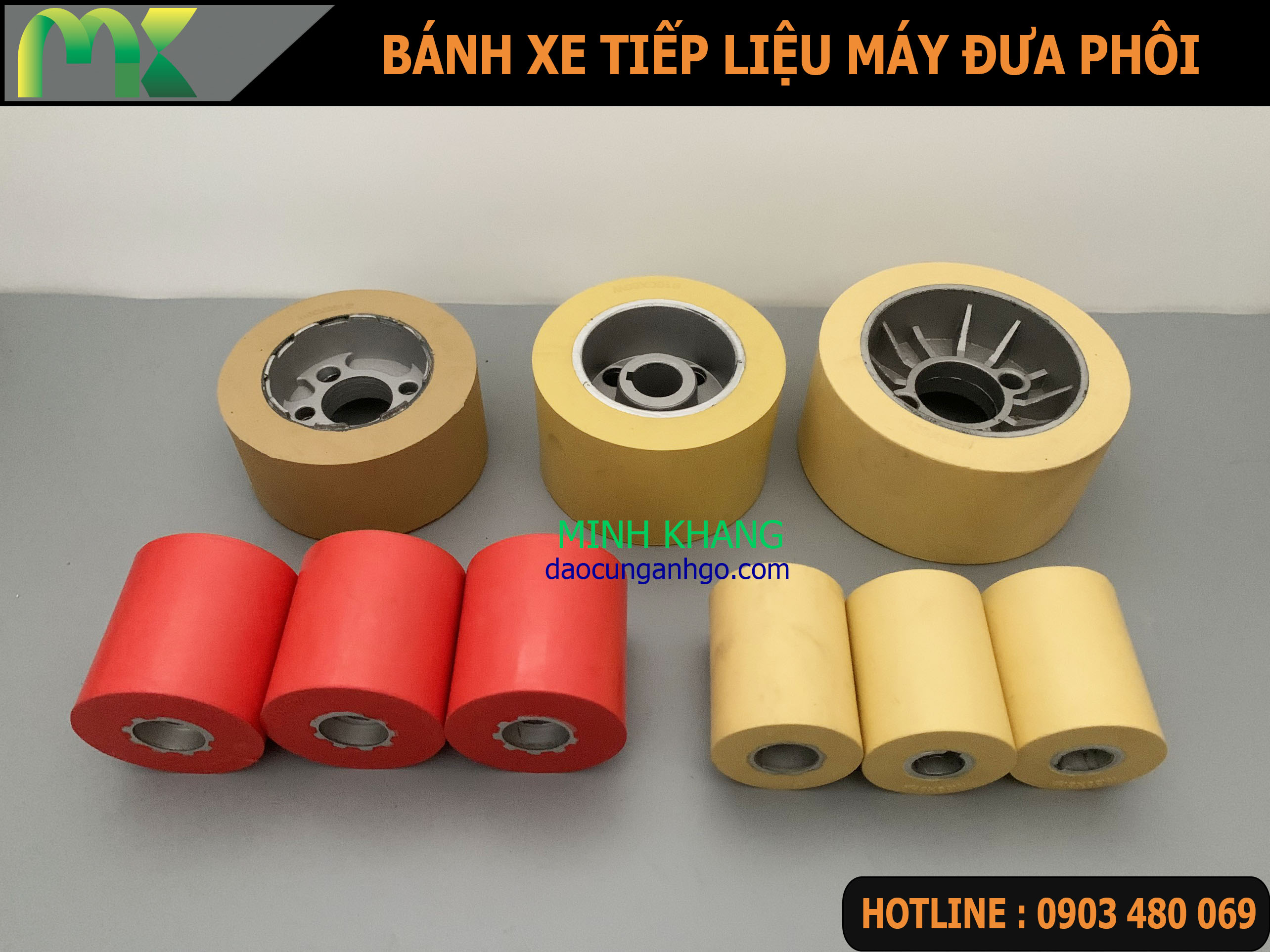 Bánh xe đưa phôi máy bào bốn mặt, máy đưa phôi Co-matic