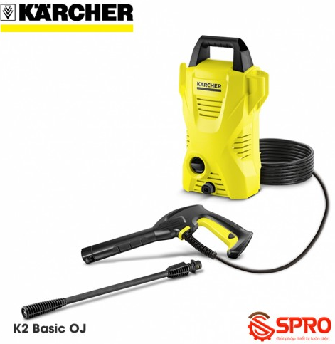 Máy rửa xe gia đình Karcher KARCHER K2 Basic Oj xuất xứ Đức