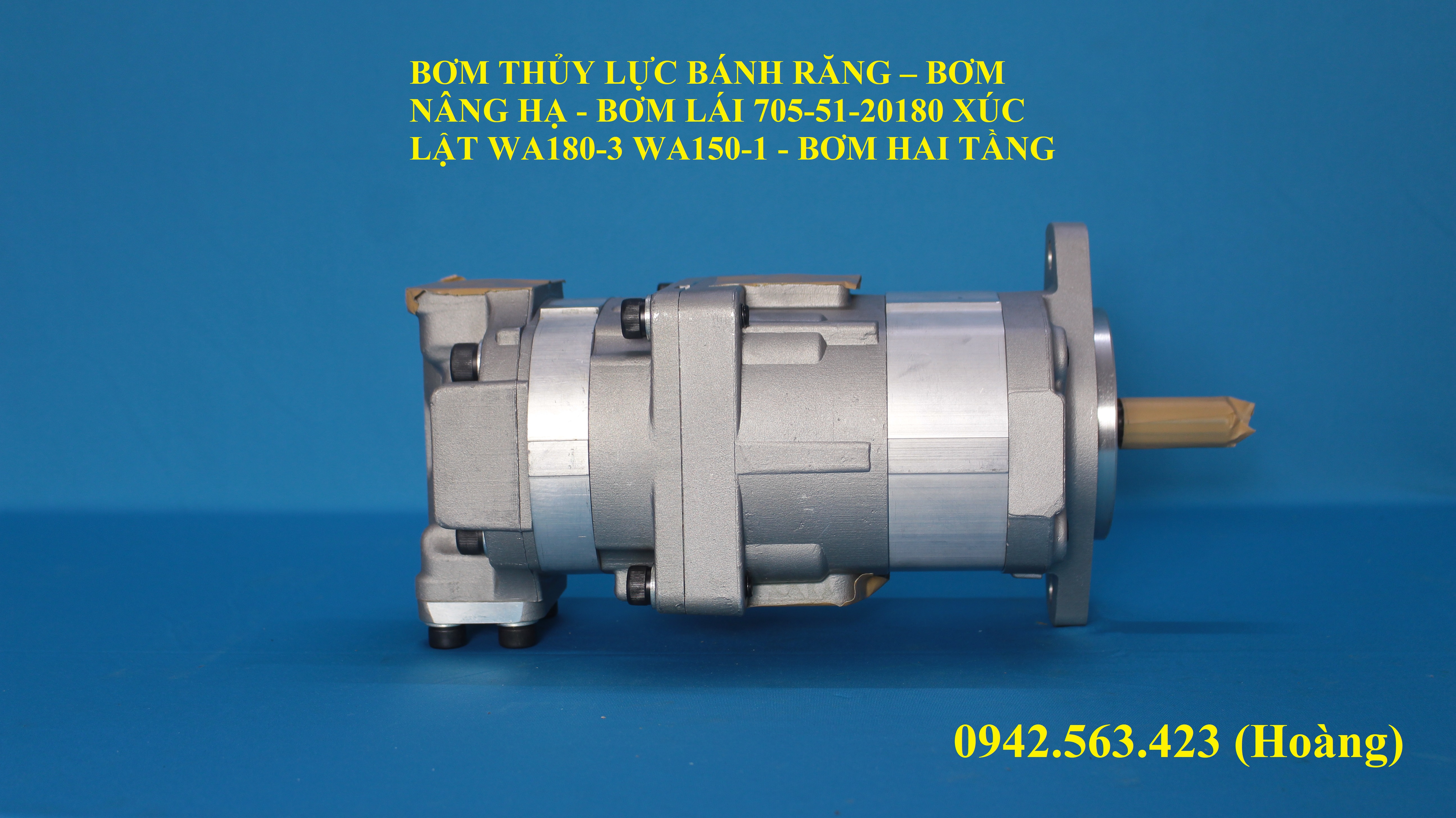 Bơm thủy lực Komatsu WA150-1