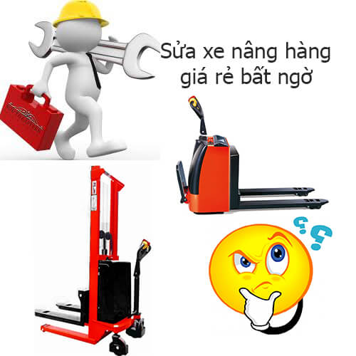 Bạn có muốn sửa chữa xe nâng hàng