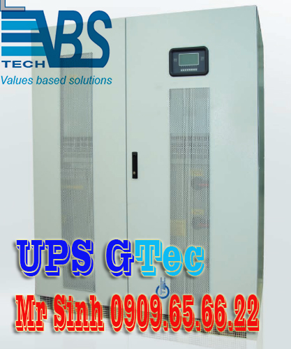 Bộ lưu điện ups gtec 200KVA cho máy móc công nghiệp tự động