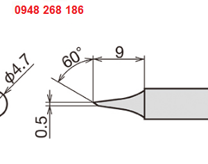 Chuyên phân phối Tip hàn GOOT RX-80HRT