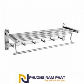 Máng khăn inox thiết kế chắc chắn, không gỉ, giá tốt