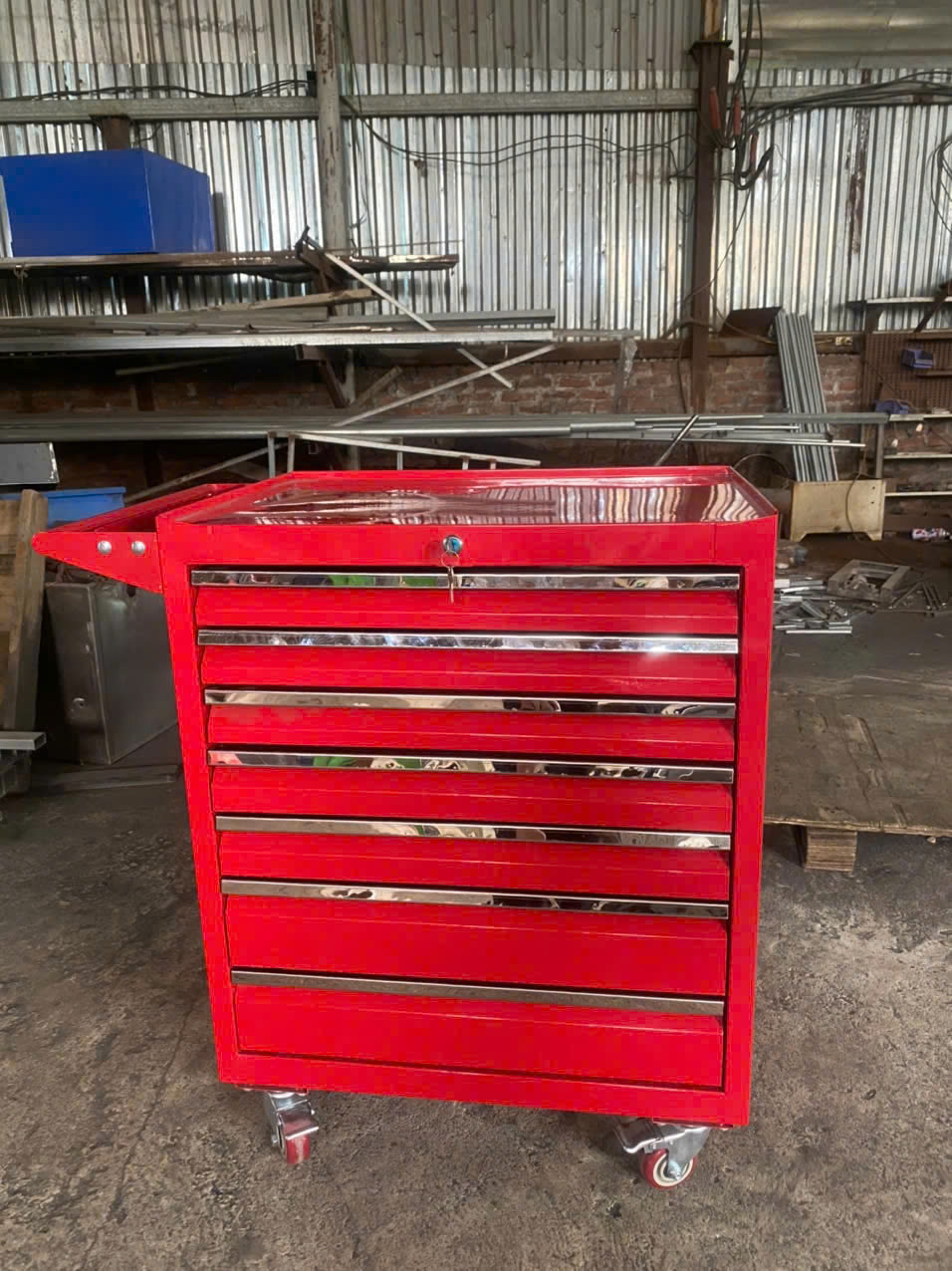 Các mẫu tủ đồ nghề 7 ngăn đựng dụng cụ cơ khí