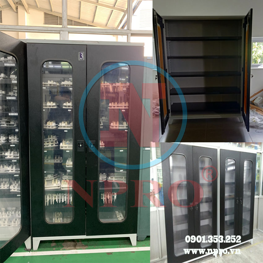 Các mẫu tủ dụng cụ công nghiệp 2 cánh