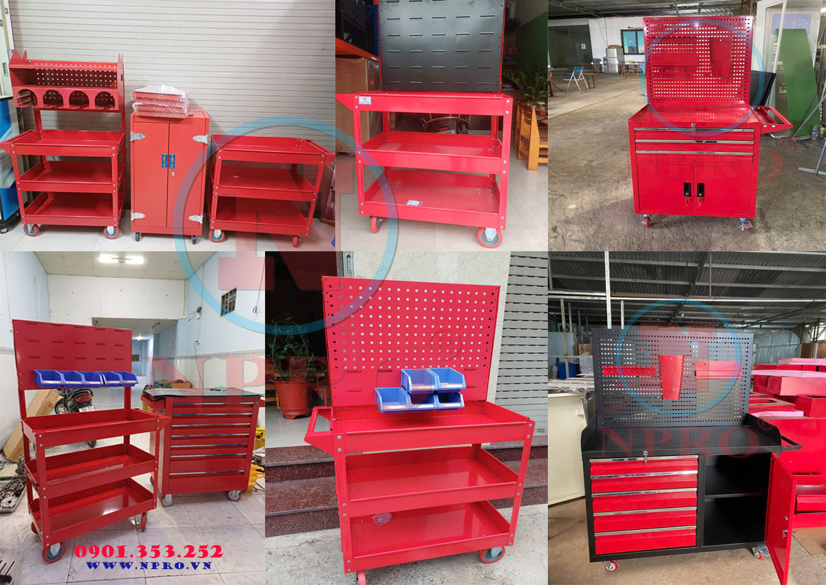 Các mẫu xe đẩy 3 ngăn