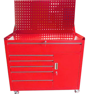 Tủ đồ nghề 6 ngăn kéo 1 cánh kết hợp bảng treo