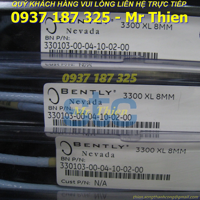 330103-00-05-50-02-00 – Cảm biến tiệm cận – Bently Nevada Vietnam – Đại lí cung cấp Bently Nevada tại Việt Nam