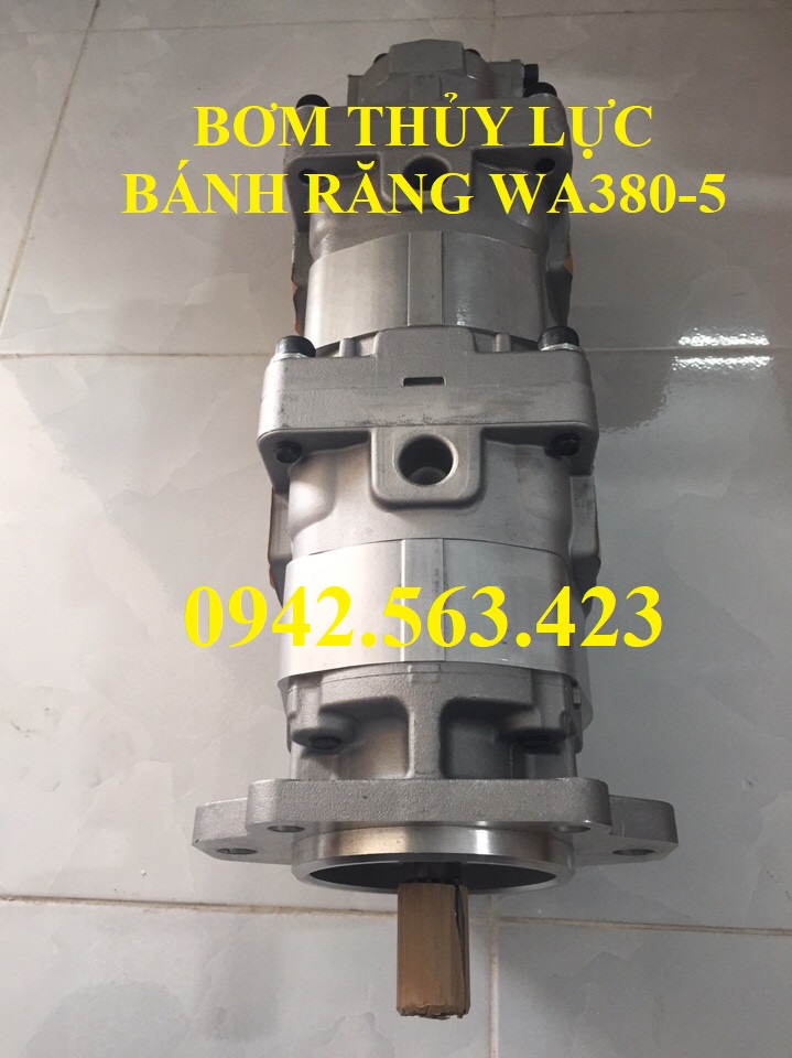 Bơm thủy lực bánh răng Komatsu WA380-5