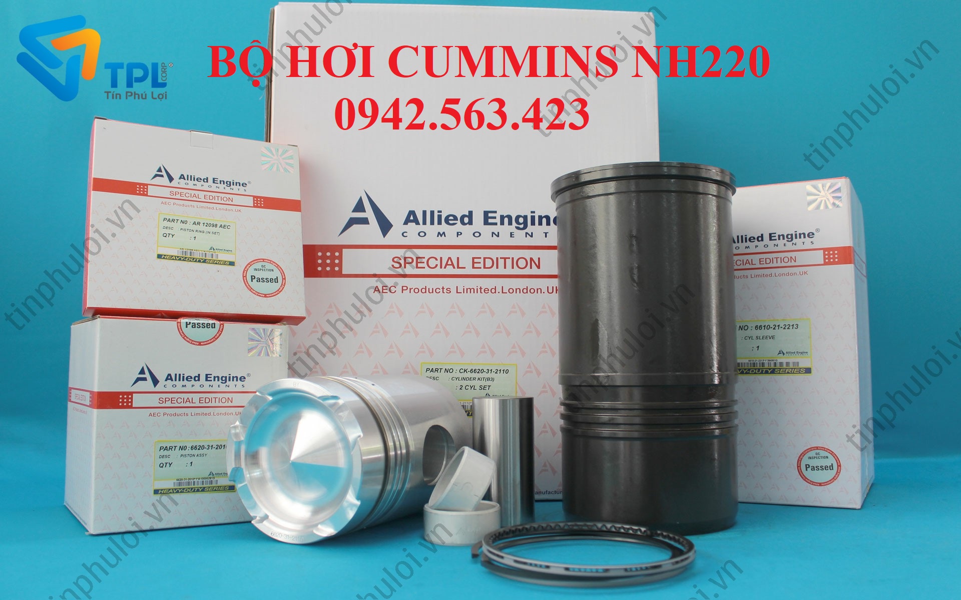 Bộ hơi NH220, Bộ hơi Cummins NH220