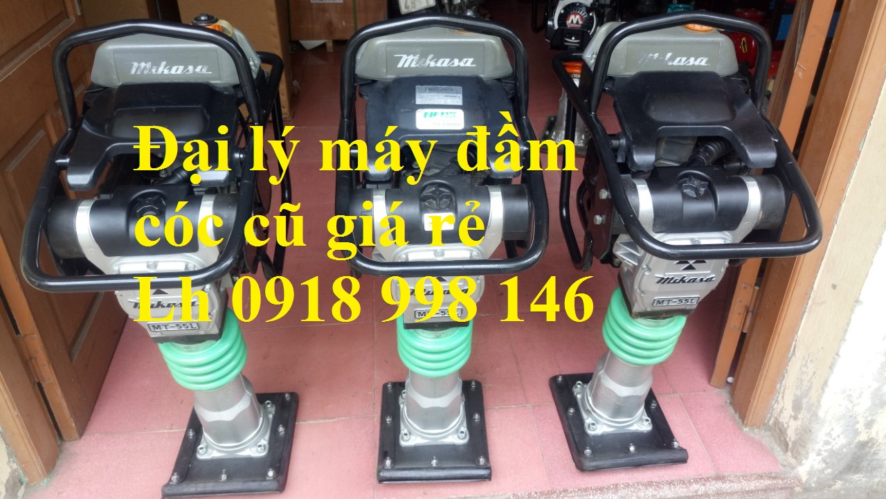 Bán máy đầm cóc bãi Nhật MT55l Mikasa MT72 giá rẻ