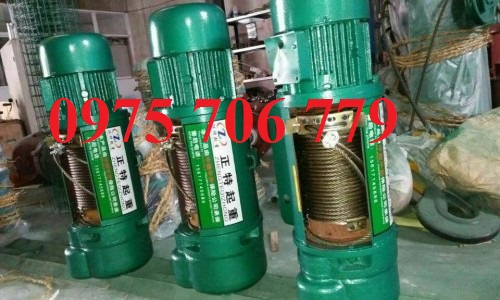 Pa lăng cáp điện CD1 Trung Quốc 1 tấn 2 tấn 6m