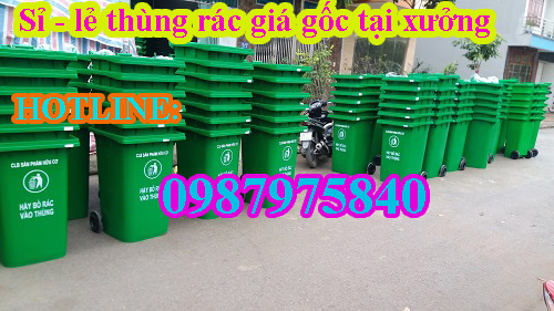 Thùng rác giá rẻ 60L,120,240L,400L,660L