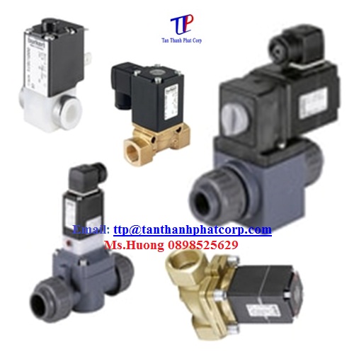 Van điện từ Burkert – van 2/2 solenoids  - Ttp Corp đại lý phân phối