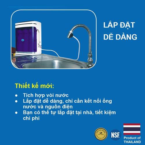 Máy lọc nước uống RO 60 lít/giờ Model Laguna