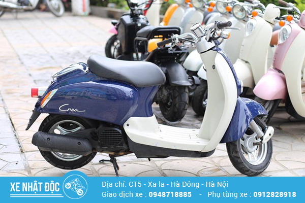 Honda Crea 50cc - cô nàng đỏm dáng đến từ xứ sở hoa anh đào