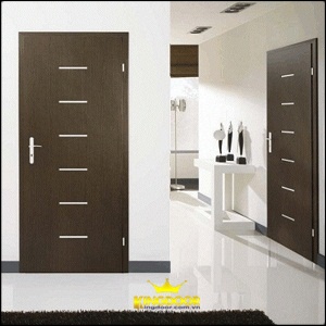 Cửa gỗ công nghiệp MDF phủ Melamine giả vân gỗ cao cấp