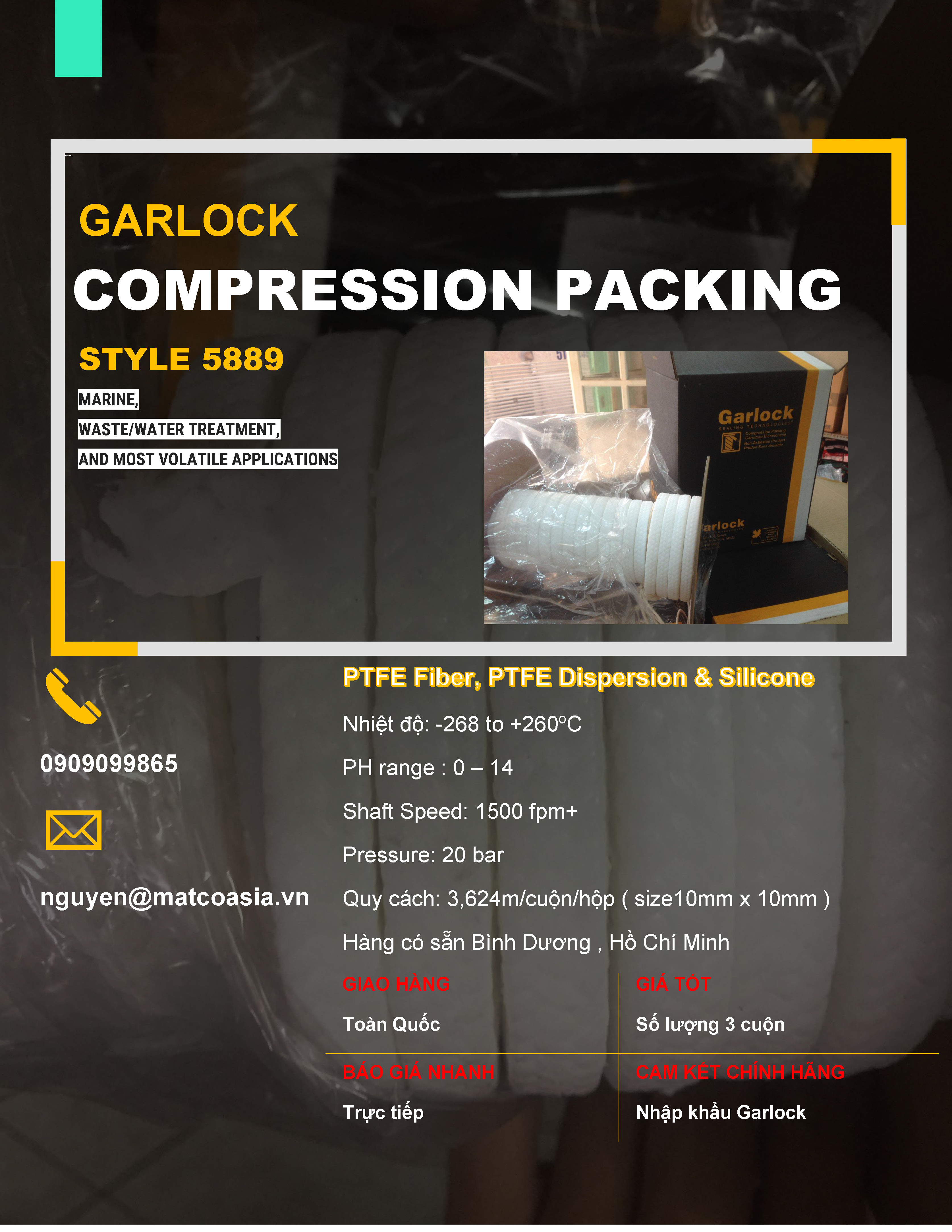 COMPRESSION PACKING 5889