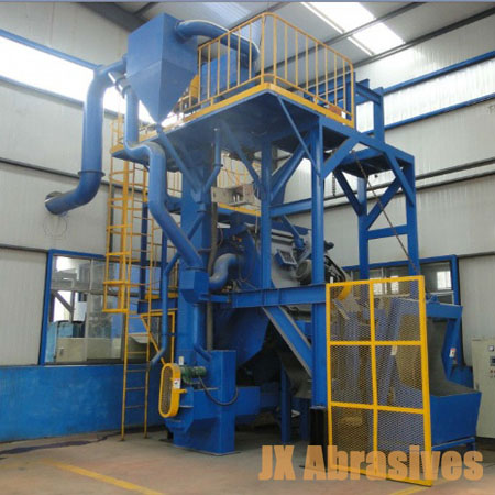 Rubber and Steel Belt Tumblast Machine