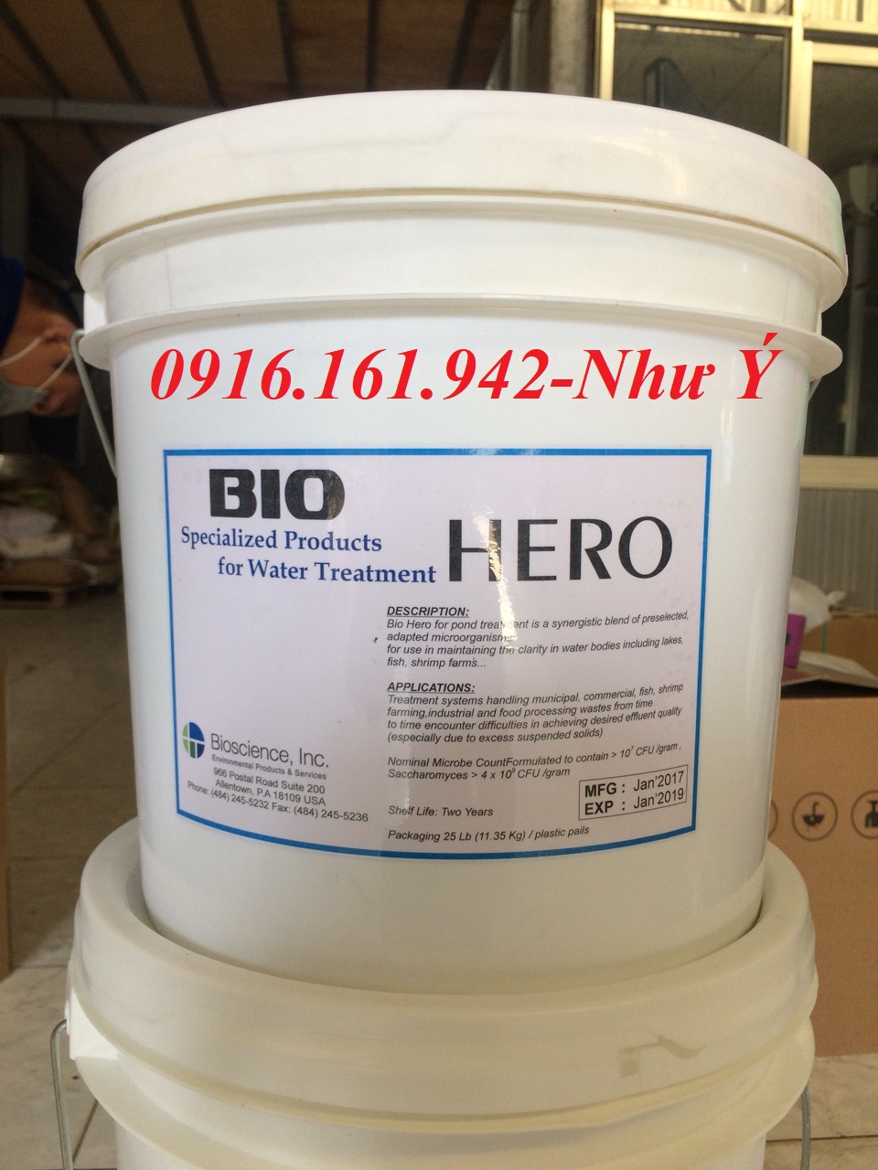 Vi Sinh Hạt Xử Lý Đáy Ao, Xử Lý Mùn Bã Hữu Cơ, Khử Khí Độc : BIO HERO