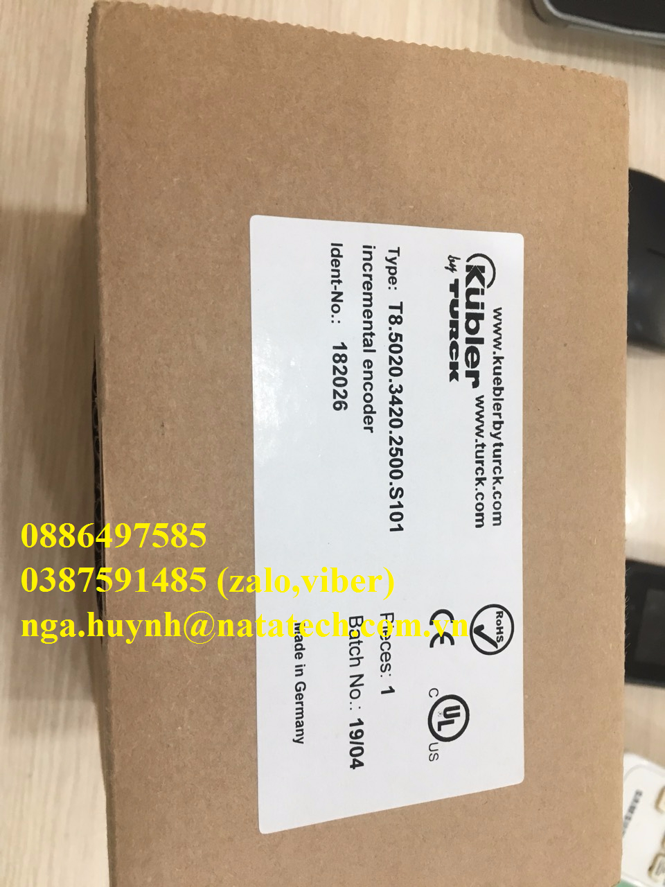 T8.5020.3420.2500.S101 Encoder Kubler