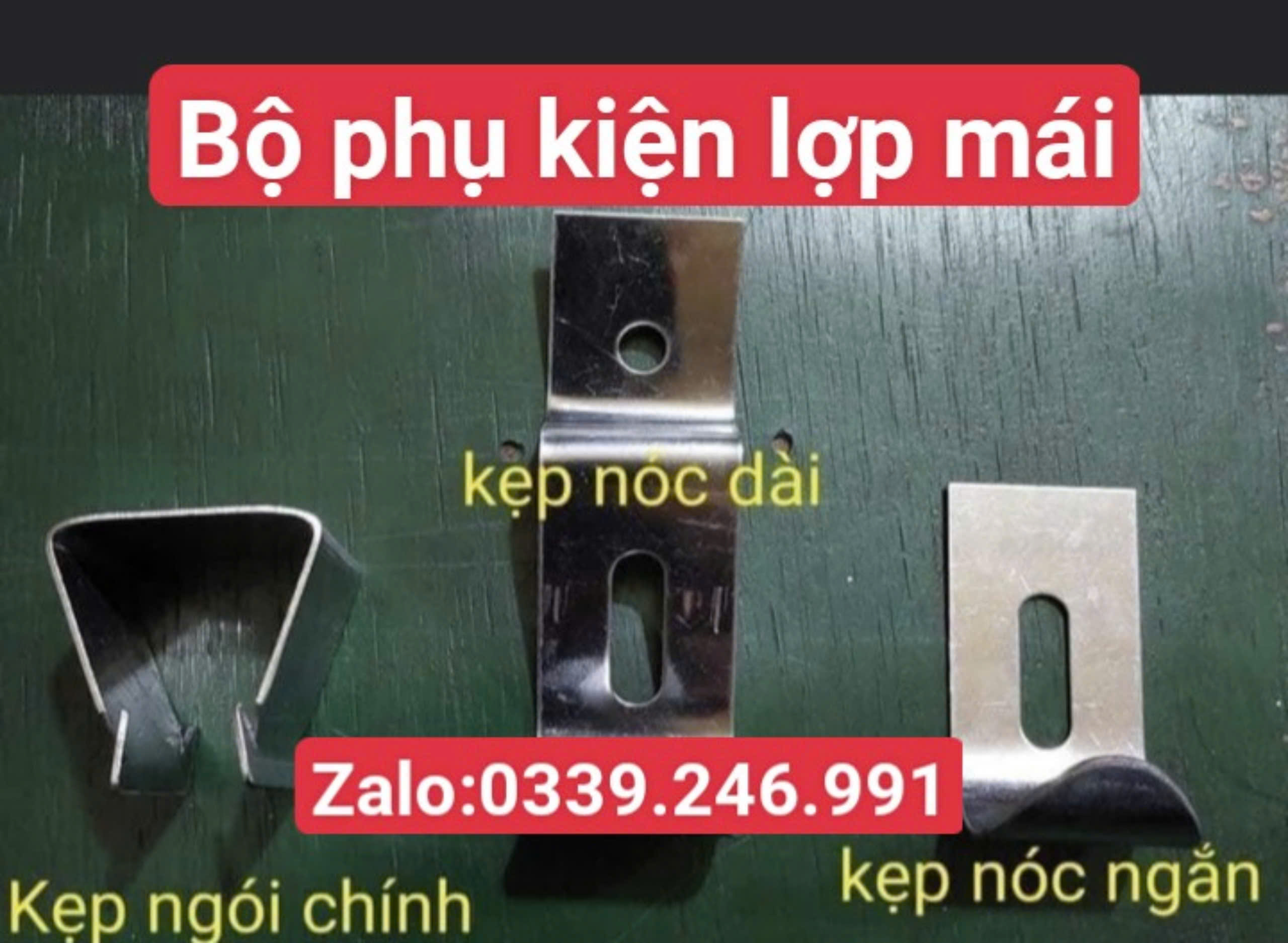 Công dụng Kẹp Ngói Inox là gì?