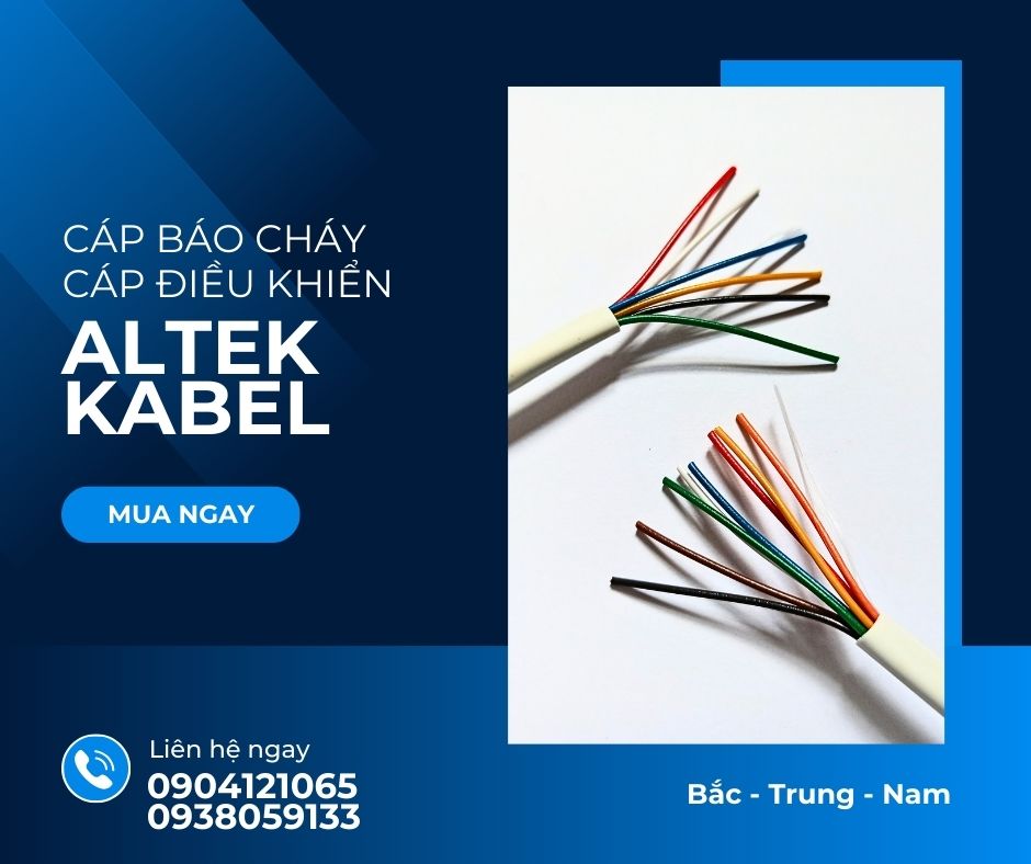 Cáp báo cháy cho hệ thống điện nhà máy