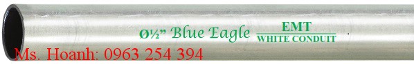 ỐNG THÉP LUỒN DÂY ĐIỆN TRƠN EMT BLUE EAGLE SIZE 1/2