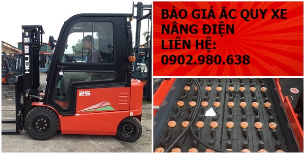 Báo giá ắc quy xe nâng điện chính hãng