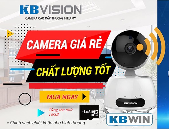 Camera Wifi Kbvision KBWIN-H1 tại Cần thơ