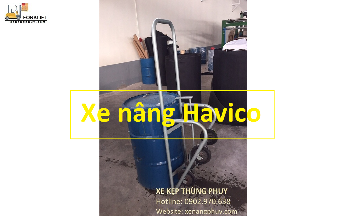 Cung cấp Xe kẹp thùng phuy dầu giá rẻ nhất Việt Nam, xe kẹp phuy dầu giá kho