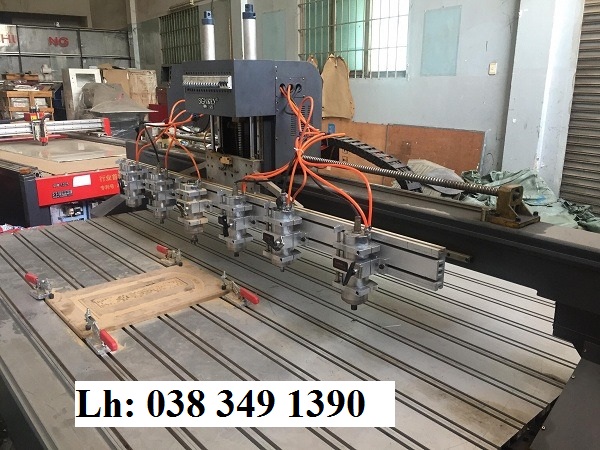 Thanh lý máy cnc 2518-6 đầu, 2518-6 đầu