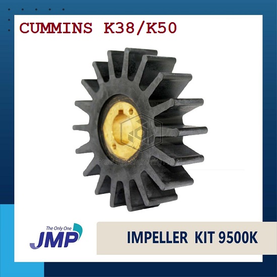 Cánh bơm máy Cummin K38 K50,9500-01,Jabsco 15299-1000  hàng JMP Mỹ