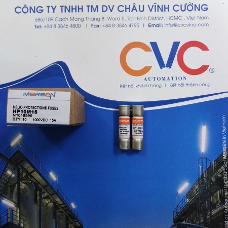 CẦU CHÌ 1000VDC 15A MERSEN HP10M15