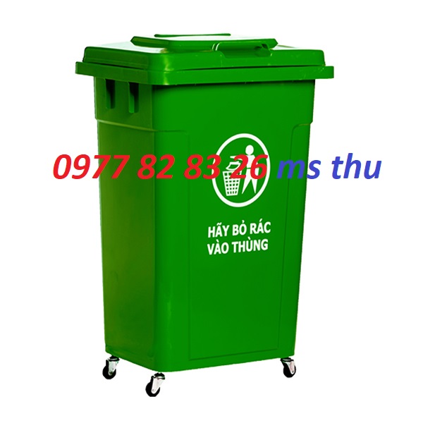 thùng rác 90l, thùng rác 95l lh 0977828326