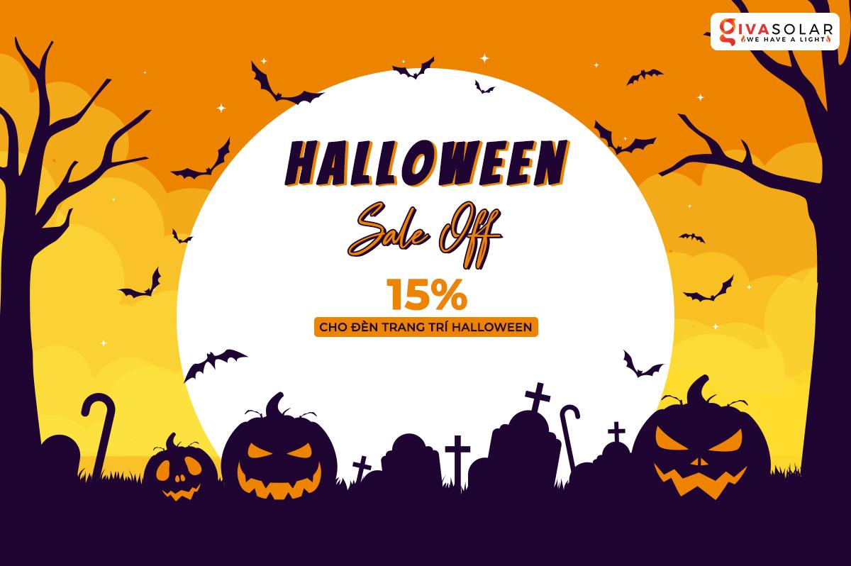 đèn led trang trí  halloween sale 15%