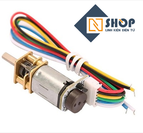 Động cơ giảm tốc GA12-N20 có Encoder 300 rpm