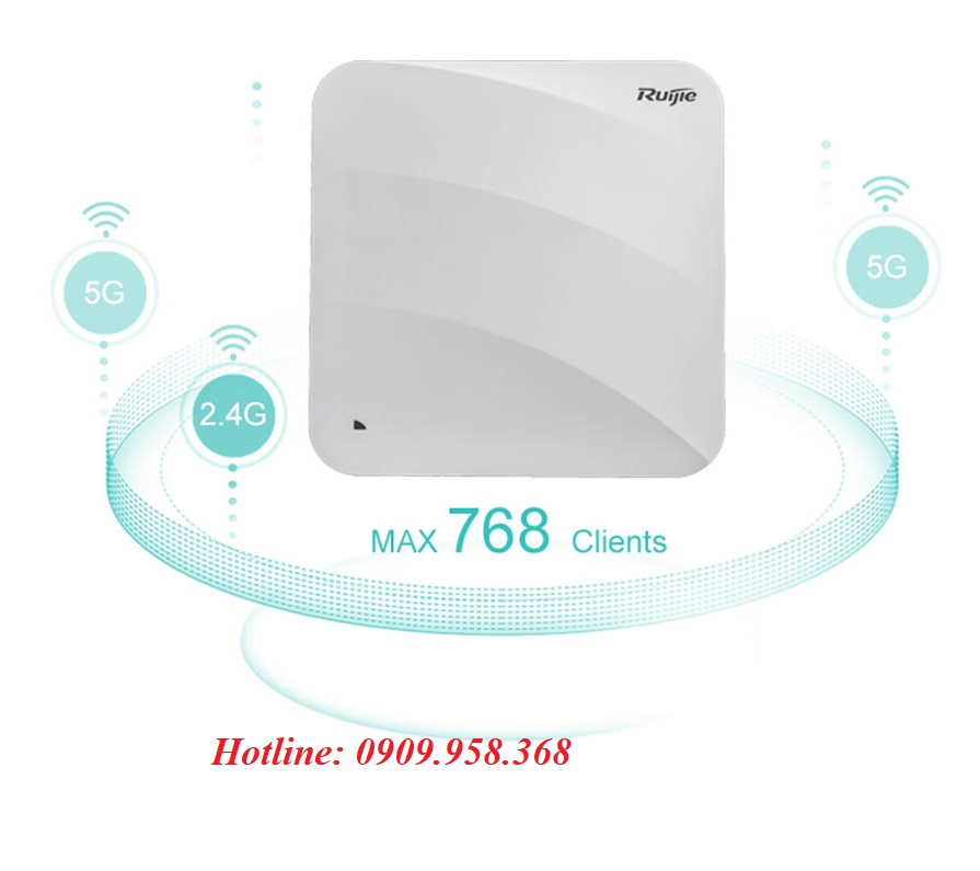 Thiết bị phát wifi ba băng tần Ruijie RG-AP730-L