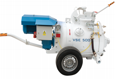 MÁY BƠM VỮA VSE500-THAY VẬN THĂNG