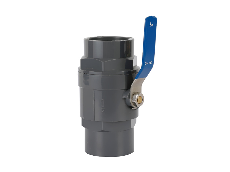 UPVC TWO PIECES BALL VALVE - SS HANDLE XE01091-XE01099