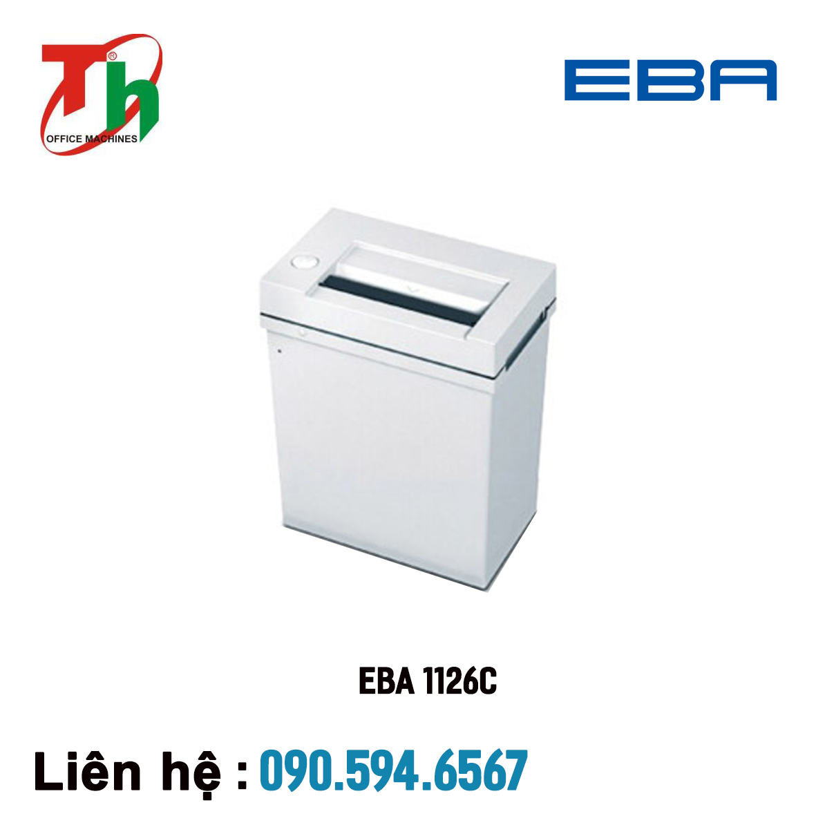 Máy hủy giấy EBA 1126C