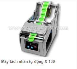 Máy tách tem nhãn X-130 giá rẻ